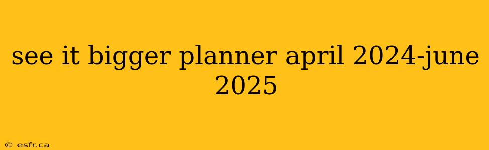 see it bigger planner april 2024-june 2025