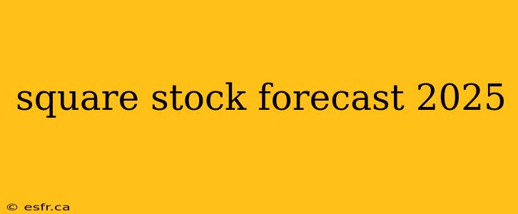 square stock forecast 2025