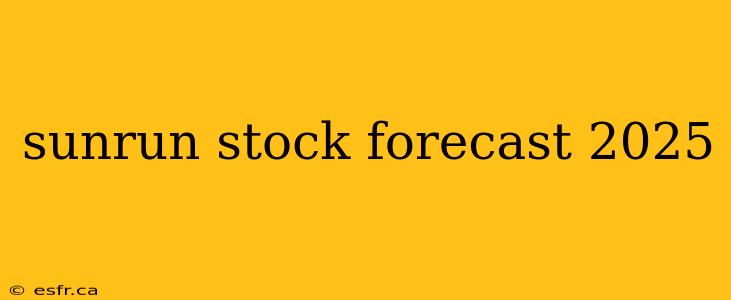 sunrun stock forecast 2025