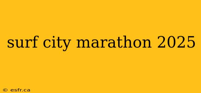 surf city marathon 2025