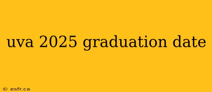 uva 2025 graduation date