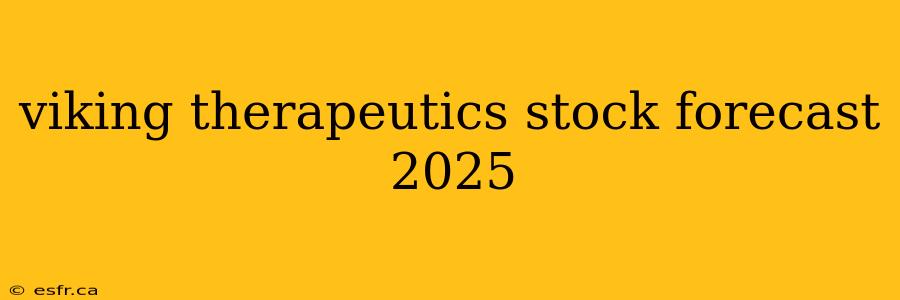 viking therapeutics stock forecast 2025