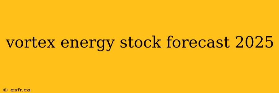 vortex energy stock forecast 2025